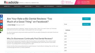 Rate-a-Biz Dental Reviews | Facebook | Dental Marketing