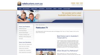 Ratebusters Online Home Loans - Mortgage of the year, Australias ...