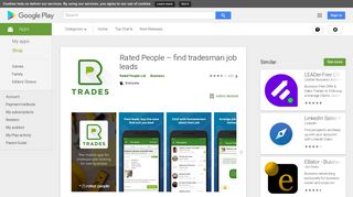 Rated People – find tradesman job leads - Apps on Google Play