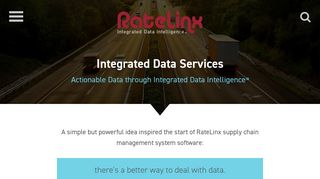 Integrated Data Intelligence, RateLinx DaaS platform