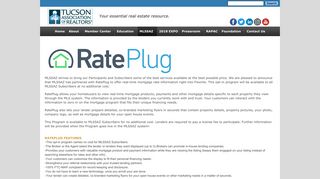 Rate Plug - Tucson Association of REALTORS