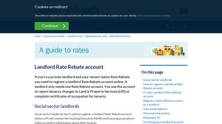 Landlord Rate Rebate account | nidirect