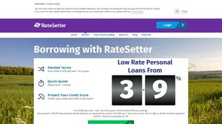 Borrow Through Peer to Peer Lending | RateSetter