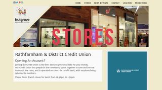 Rathfarnham & District Credit Union at Nutgrove Shopping Centre ...