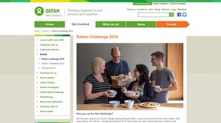 Ration Challenge 2018 | Oxfam NZ