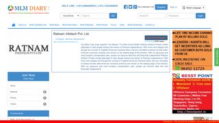 Ratnam Infotech Pvt. Ltd. - Company | MLM Diary Profile