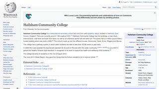 Hailsham Community College - Wikipedia