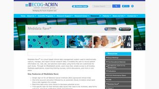 Medidata Rave® - ECOG-ACRIN