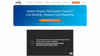 SEO Tools for Link Building, Research and Reporting - Raven Tools