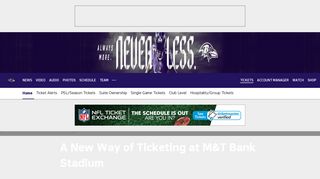 Baltimore Ravens Digital Tickets | Baltimore Ravens ...