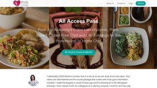 All Training Courses - Vegan, Raw Chef | Pure Joy Culinary Academy
