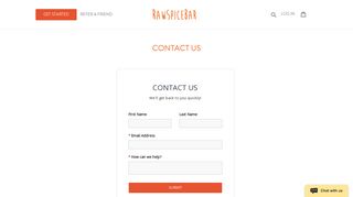 Get In Touch - Contact Us | RawSpiceBar Spices