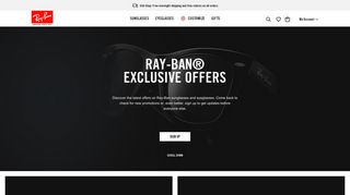 Ray-Ban Exclusive Offers | Ray-Ban® Official Store