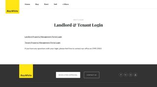 Landlord & Tenant Login - Rest Login - Ray White Cranbourne