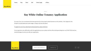 Ray White Online Tenancy Application - Rent - Ray White Kerikeri