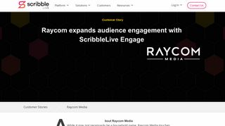 Raycom Media - ScribbleLive