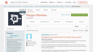 Raygun Reviews | G2 Crowd