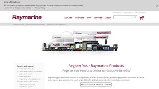 Marine Product Registration | Raymarine