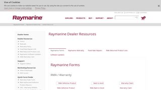 Raymarine Dealer Resources