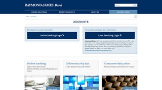 account login - Raymond James Bank