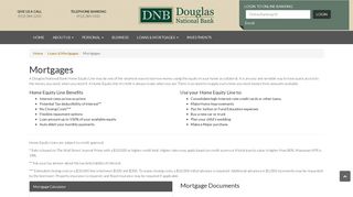 Mortgages | Douglas National Bank