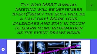 MEMBER LOG-IN — Michigan Society of Radiologic Technologists