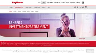 Benefits - Investment Retirement - Raytheon