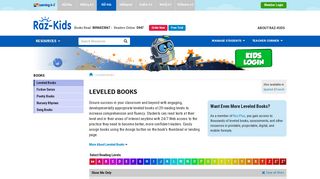 Leveled Books - Raz-Kids