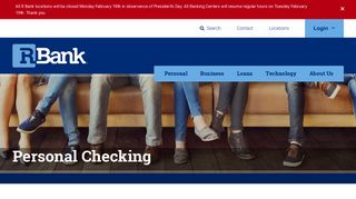 Personal Checking | R Bank Texas