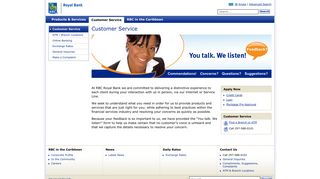 Aruba - Customer Service - RBC Royal Bank