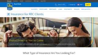 Insurance for RBC Clients - RBC Royal Bank