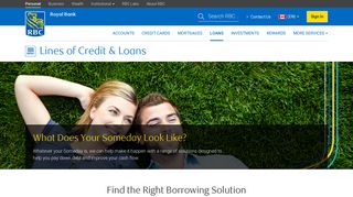 Lines of Credit and Loans - RBC Royal Bank