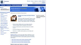 Online Insurance for Home and Auto Policyholders - RBC Insurance