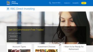 RBC Direct Investing: Online Investing and Trading