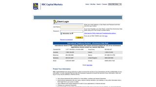 Sign In - RBC Capital Markets