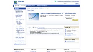 Esso Card - RBC Royal Bank