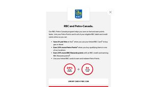 RBC Royal Bank of Canada – Petro-Points – Petro-Canada