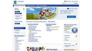 Barbados - Personal - RBC Royal Bank