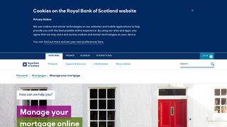 Manage your mortgage | Royal Bank of Scotland