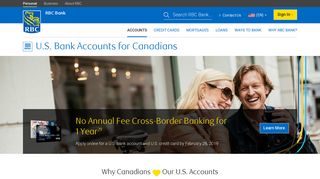 U.S. Bank Accounts for Canadians - RBC Bank