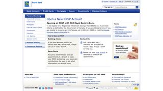 Open a New RRSP Account - RBC Royal Bank