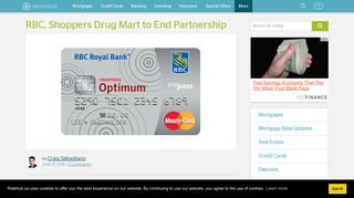 RBC, Shoppers Drug Mart to End Partnership - Ratehub.ca Blog