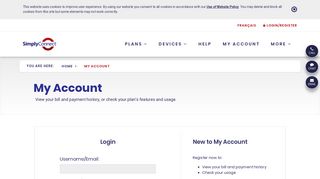 Myaccount | SimplyConnect