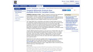 Target® REDcard® Products Now Available Online for ... - RBC.com