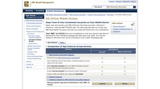 DS Online Mobile Access - RBC Dominion Securities