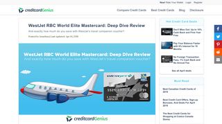 WestJet RBC World Elite Mastercard: Deep Dive Review ...