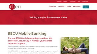 Mobile Banking - RBCU