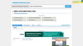 rbdc.encompass8.com at Website Informer. Log on. Visit Rbdc ...