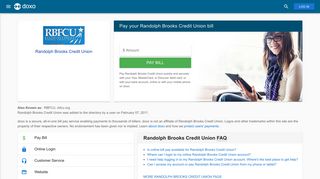 Randolph Brooks Credit Union (RBFCU): Login, Bill Pay, Customer ...