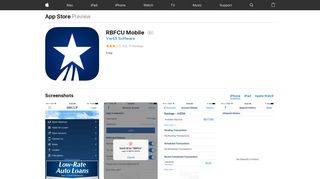 RBFCU Mobile on the App Store - iTunes - Apple
